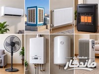 خرید لوازم گرمایشی و سرمایشی کارکرده از بخاری قدیمی تا پنکه و کولر