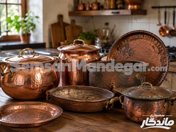 عوامل موثر بر ارزش ظروف مسی