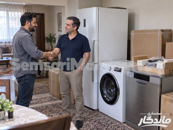 فروش یکجای چند وسیله دست دوم منزل